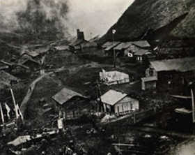 1905年当時の日立鉱山